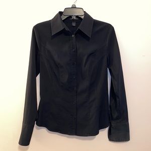 EXPRESS Stretch Button Up Dress Shirt